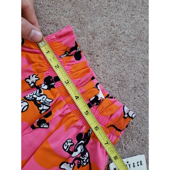 Vintage 80s Mickey And Co Nwt Toddler Girls Shorts Elastic Waist Cotton Size 4t - Picture 6 of 7